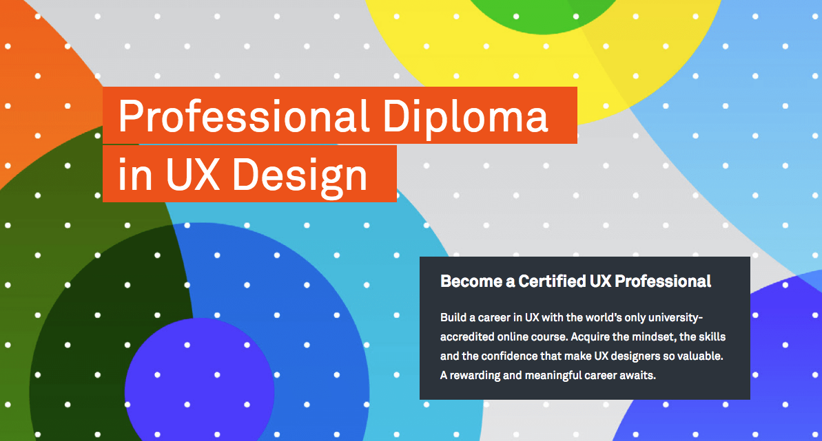 Professional Diploma in UX Design | Found This Week - Technology ...