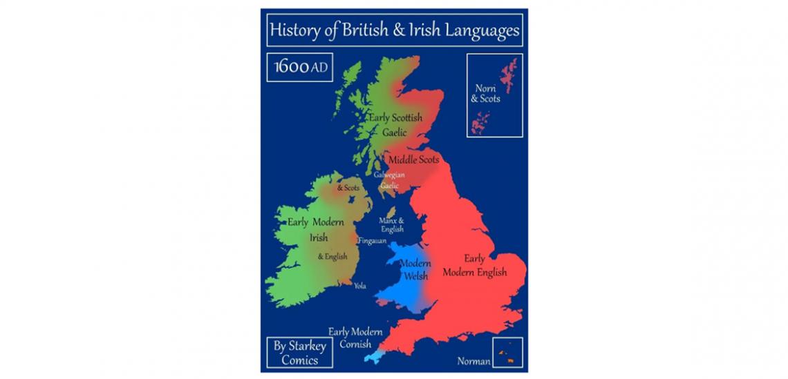 Ireland & UK Language History | Found This Week - Technology